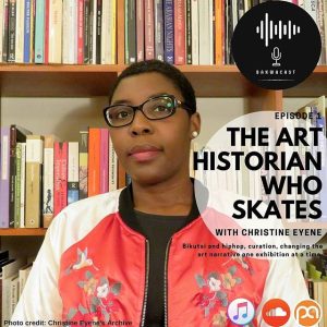 Christine Eyene carries her history on her sleeve. Like a majority of the continent's youth in their twenty-somethings, she can't escape the pervading feeling of loss, yet she is treading through the art history scene in leaps and bounds.